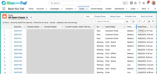 How to send Mass Emails from the Case List View