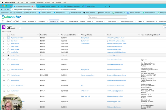 How to use Salesforce Campaign Membership and Reports to produce a deduplicated mailing list