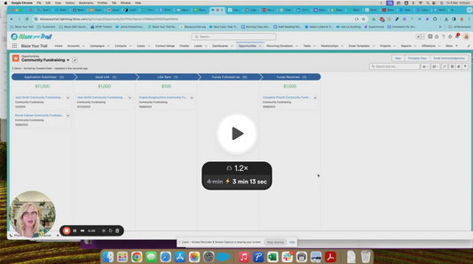 How to manage your Community Fundraising Pipeline in Salesforce