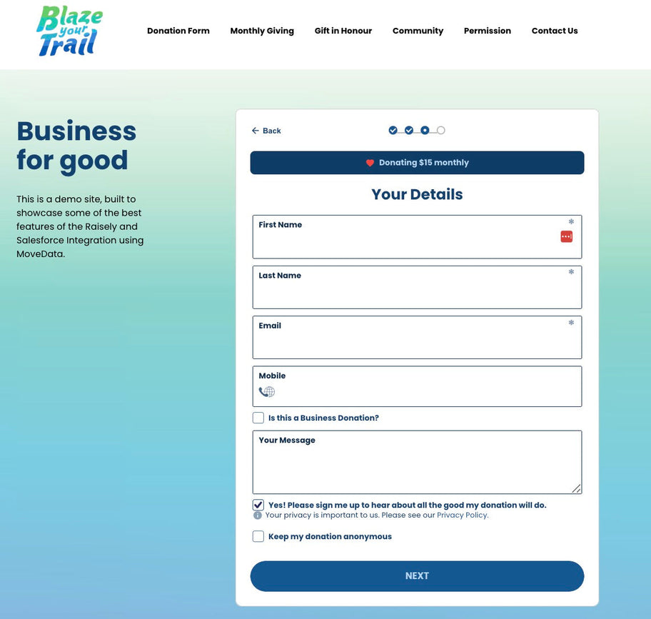 Build a Donation Page in less than 30 Minutes