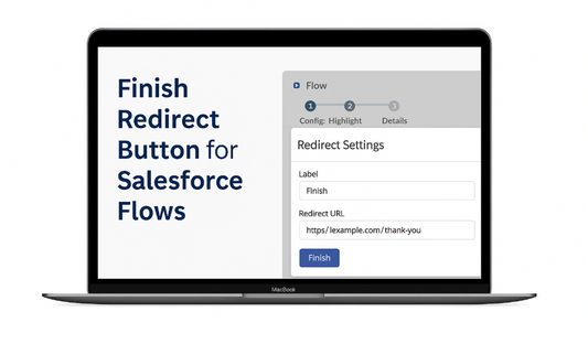 Finish Redirect Button – User Guide