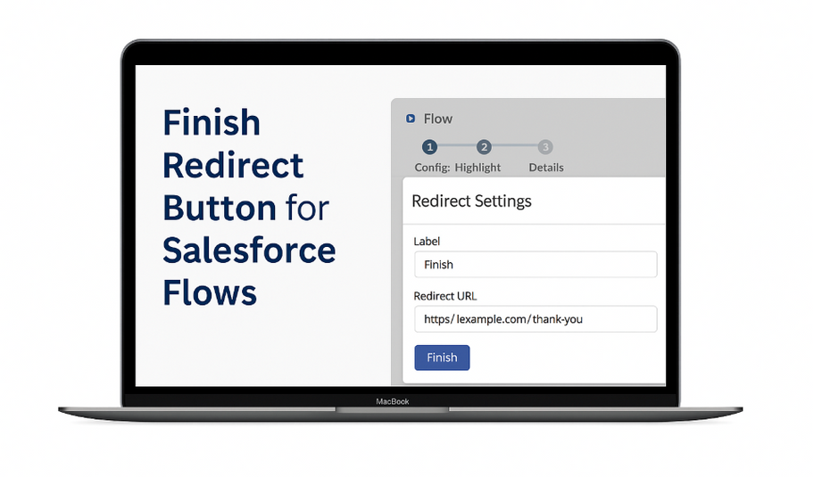 Finish Redirect Button – User Guide