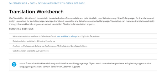 How to use Translation Workbench