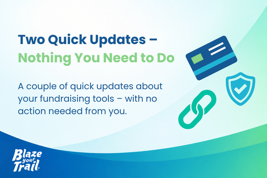 Two quick updates — nothing you need to do