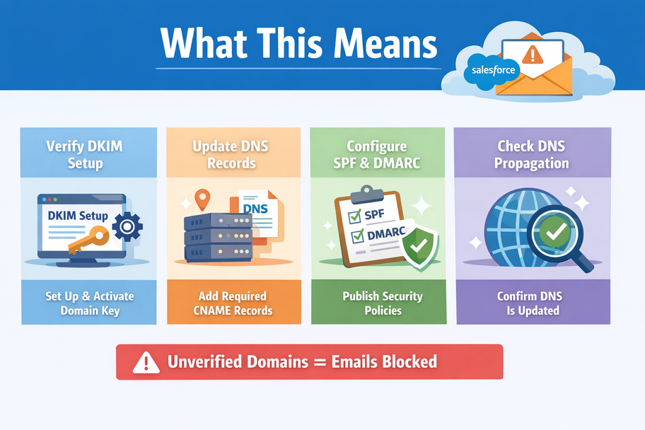 Immediate Action Required: Verify Your Salesforce Sending Domains