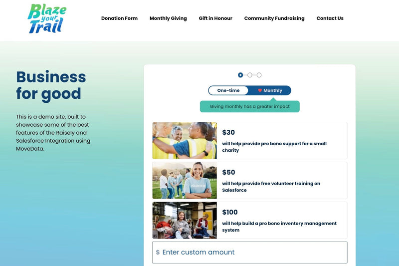 How to build a Raisely Donation Page