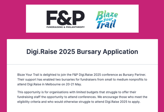 Bursary support is available for Digi.Raise 2025